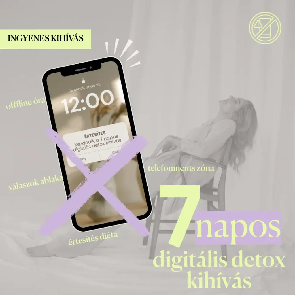 7 napos digitális detox kihívás