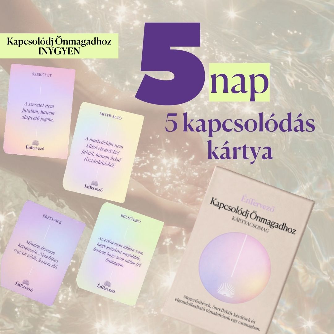 Kapcsolódj önmagadhoz kártyacsomag